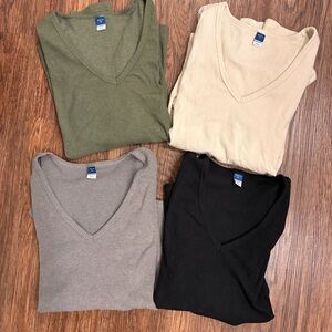 Bundle of Four Long Sleeve Shirts